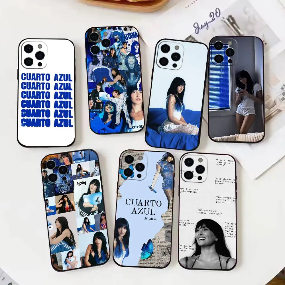 

C-Cuarto A-AitanaS Azul Phone Case For iPhone17,16,15,14,13,12 Plus,Max Soft Silicone Black Cover