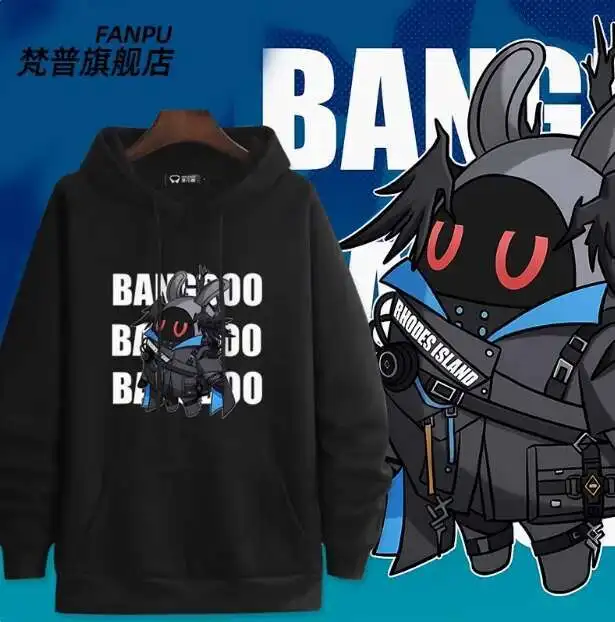 

Anime Zenless Zone Zero The Bangboo Hooded Hoodie Cosplay Autumn Winter Men Women Coat Loose Jacket Tops anime