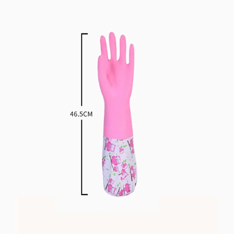 Household Gloves Kitchen Washing Dishes Cleaning Household Rubber Latex PVC Gloves