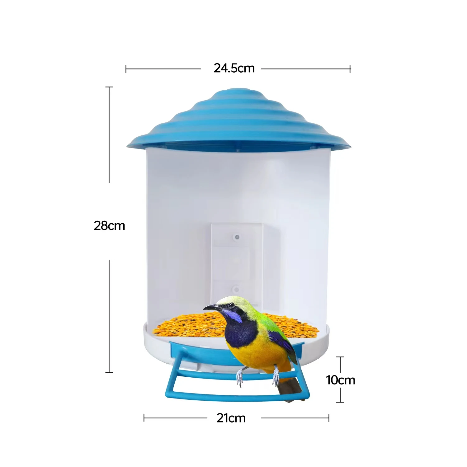 Wifi Camera Bird Watching Camera Bird Feeder PIR Alarm Push Mobile Phone App Response in Time