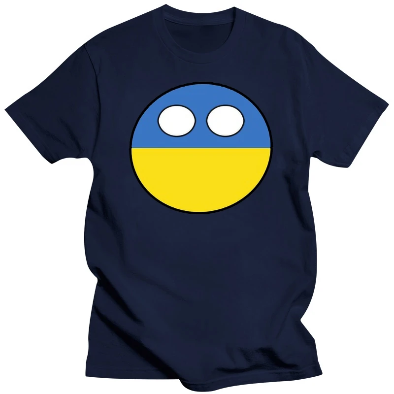 Create Countryball Laenderball Land Heimat Ukraine T Shirt For Women Letter Comics Women's Tshirts O-Neck Female 2020 Tee Shirt