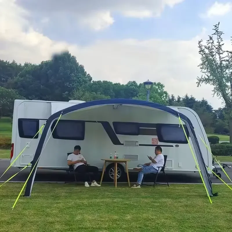 Outdoor Camping Portable Rv Awning Tents Rainproof Camping Car Side Tent Multi-functional Trailer Folding caravan Awning