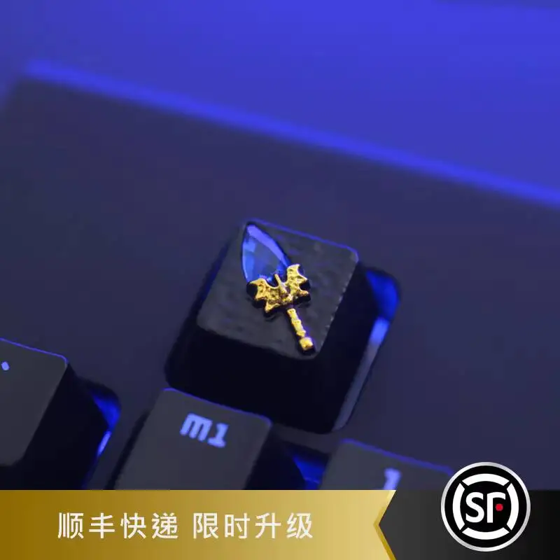 Customized Game Peripheral Logo Icon Mechanical Keyboard Zinc Aluminum Alloy Metal Personalized Keycap Key