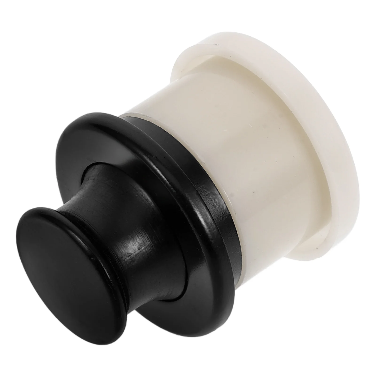 

Cabinet Handles Black Invisible Door Knobs Spring Hardware Kitchen Furniture Hidden Zinc Alloy ABS RV for kitchen