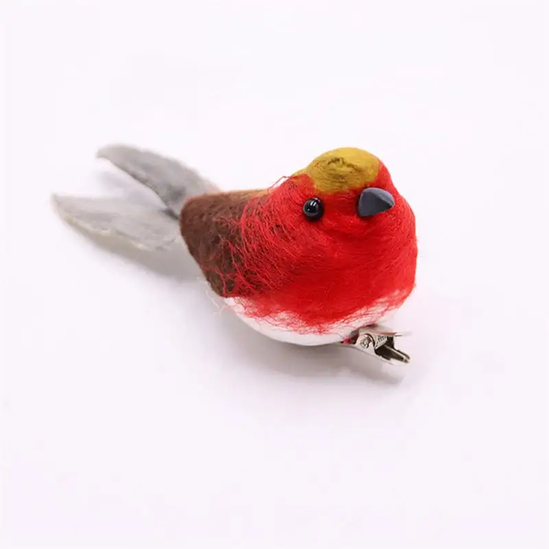 Bird Decoration Exquisite Workmanship Wear Resistance Reusable Bright Colors Festive Atmosphere Outdoor Decoration Ornaments