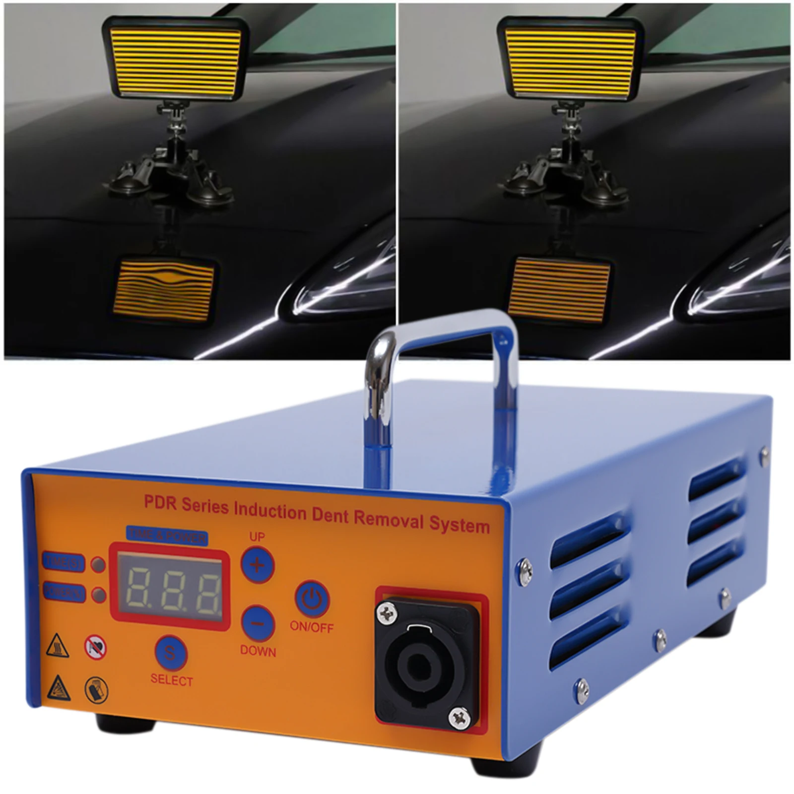 Car Paintless Dent Box Repair Tool Series Electromagnetic Induction Heater Machine 1.38KW