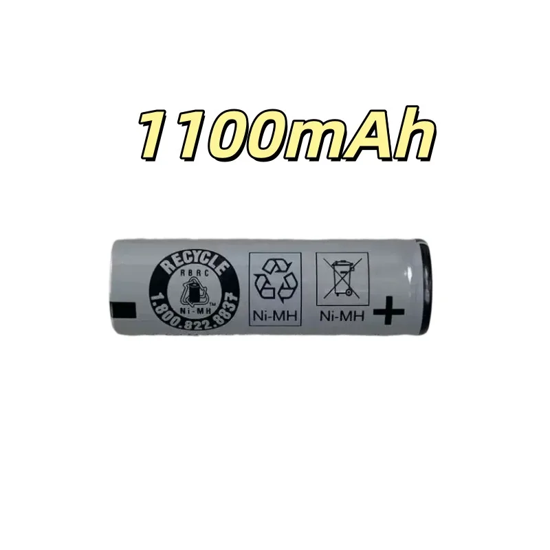 2-4PCS Replacement battery For No. 5 1100mAh razor needle rechargeable battery