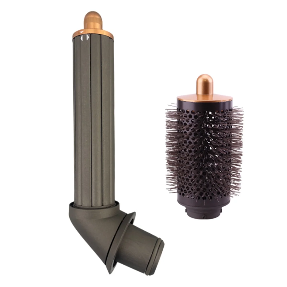 

40MM Long Hair Curling Barrels for HS05/HS01 with Adapter Cylinder Comb Converting Hair Dryer to Curling Iron