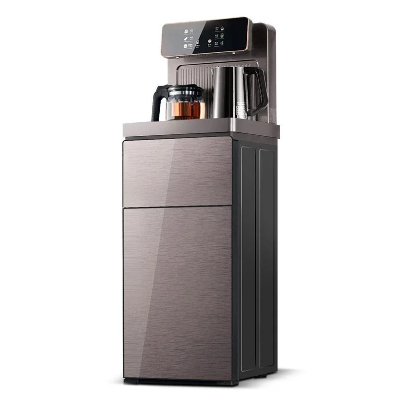 차 바 머신 자동 지능형 음성 핫앤콜드 버킷 수직 디스펜서 하단 즉석 온수