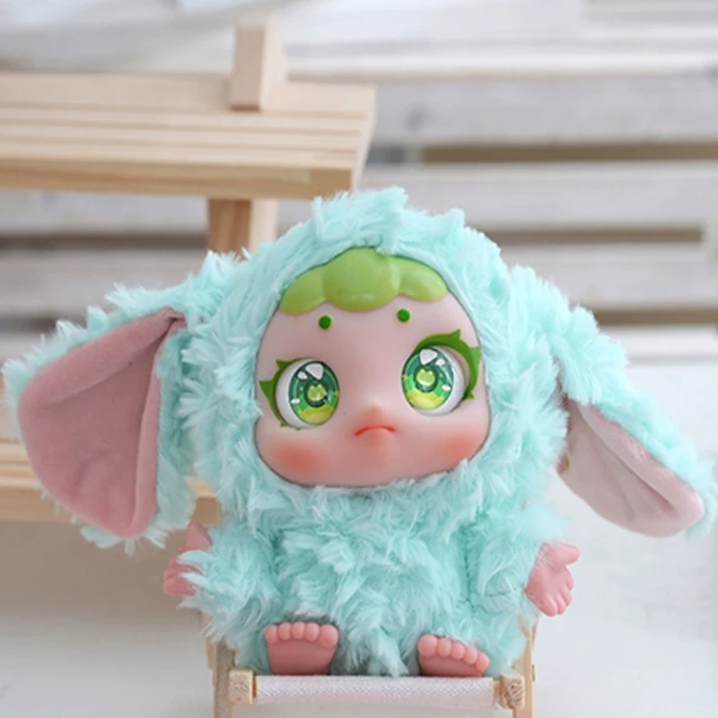 @100 % echte Nommi Loveliness Never End Series Blind Box süße Vinyl-Plüschpuppe Nommi Anime-Figur Taschenanhänger Mystery Box Spielzeug