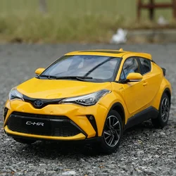 1:18 C-HR CHR SUV Alloy Car Model Die cast Metal Vehicles Simulation Static Model Car Collection Ornaments Children's Toy Gifts