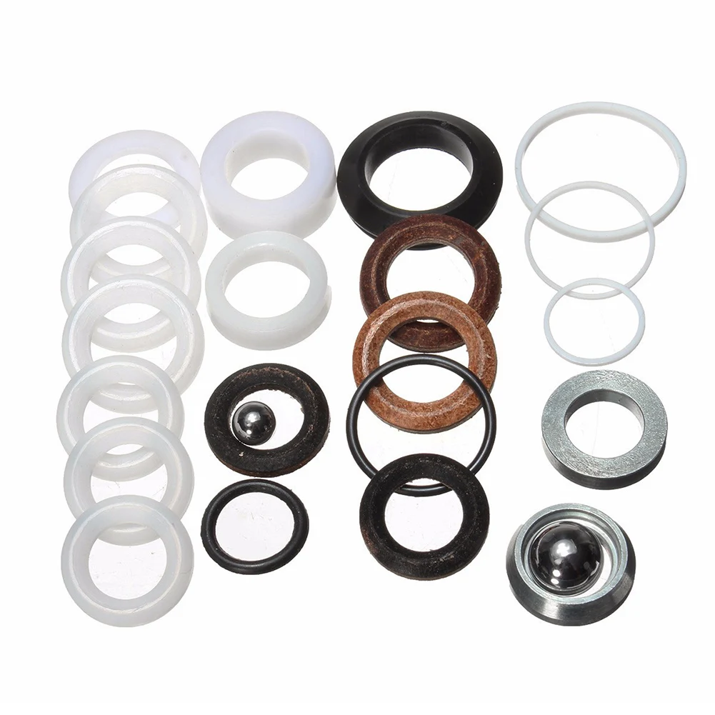 23pcs Paint Sprayer Seal Ring Repair Kit 13mm-29mm For Graco 390 395 490 495 595 O Rings Gasket Repair Set For Paint Sprayer