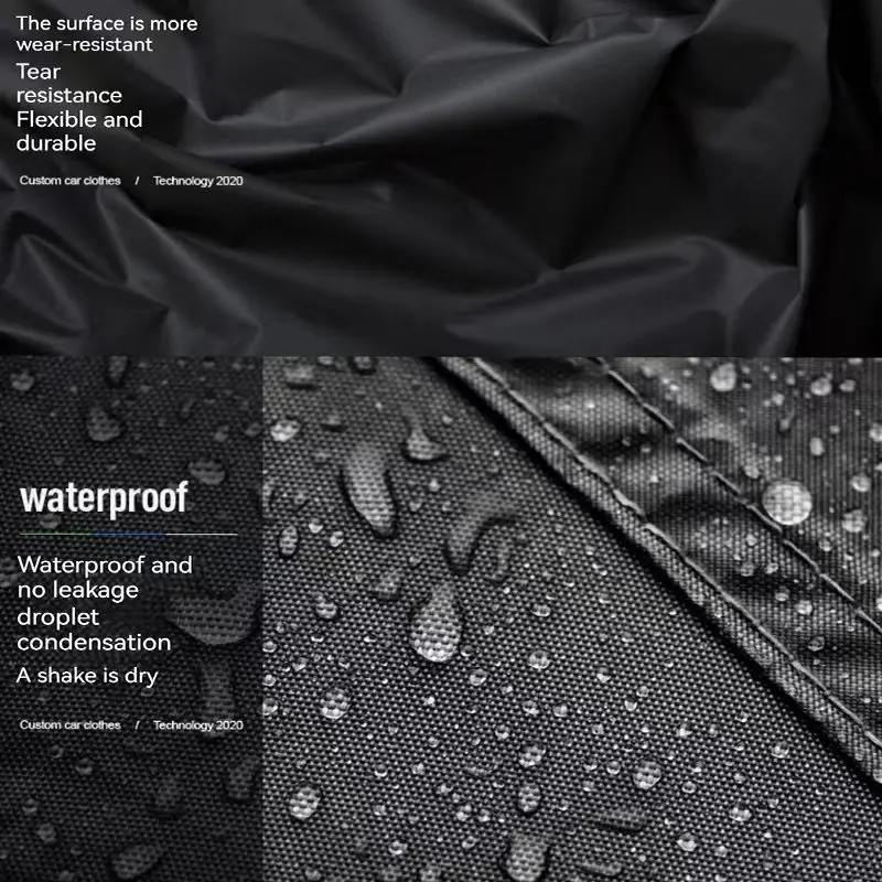 All-Season Car Cover for Porsche Cayenne Coupe Full Protection, Waterproof Dustproof Heat-Resistant