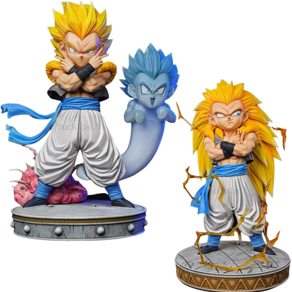 

Dragon Ball Z Figure Gotenks Figures Super Saiyan Gotenks Anime Figurine Ghost Squad Model Statue Doll Decoration Kids Toys Gift