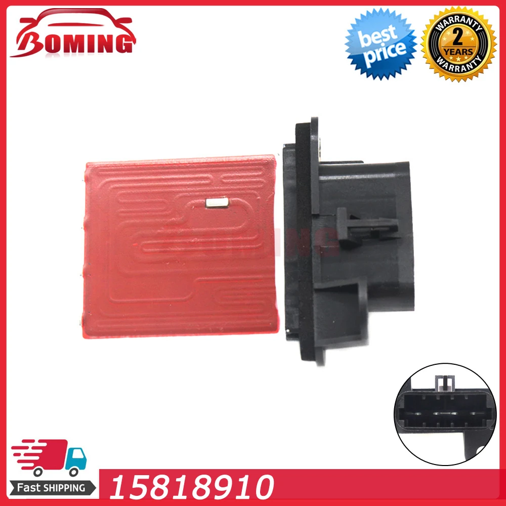 Car Blower Motor Resistor 15818910 For 2005-2010 Chevrolet HHR Cobalt G5 15-80879 1580879