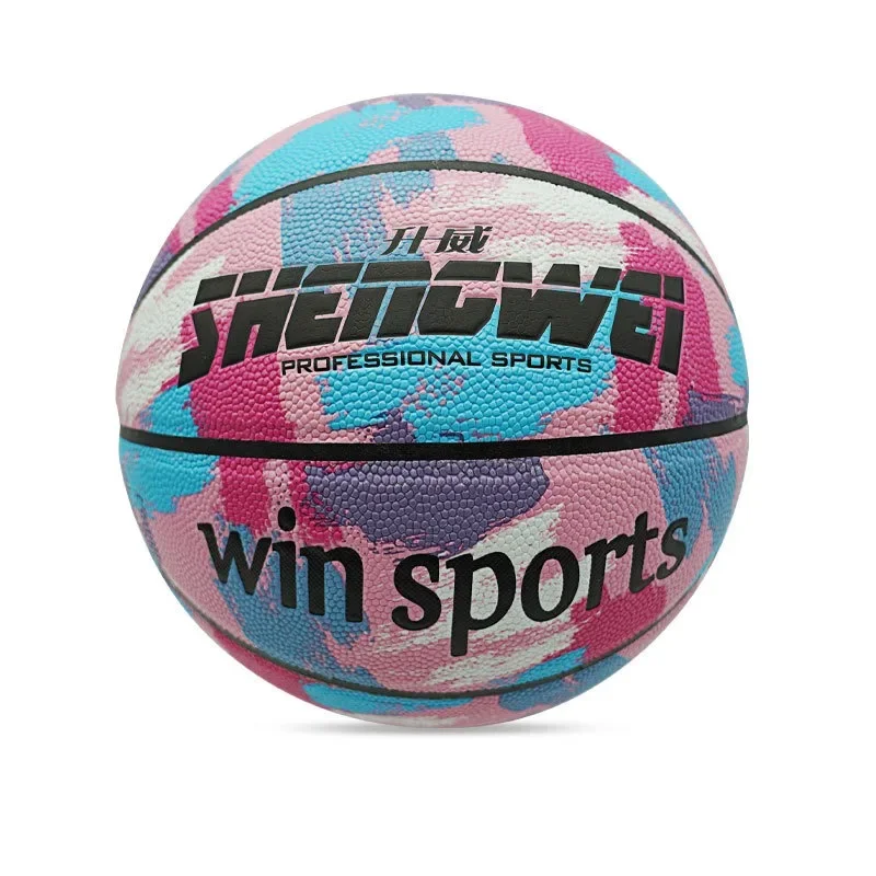 

Official Size 7 Basketball for Adults Indoor Outdoor Anti-slip Training Competition Ball PU Wear-resistant Waterproof Basketball