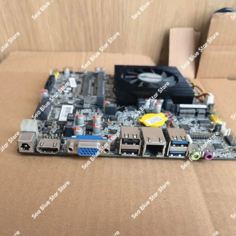 ITX-ULT1 1A I3-4010Y Industrial Control Main Board Advertising Machine,cash Register I3-4010Y Second-hand Disassembly Main Board