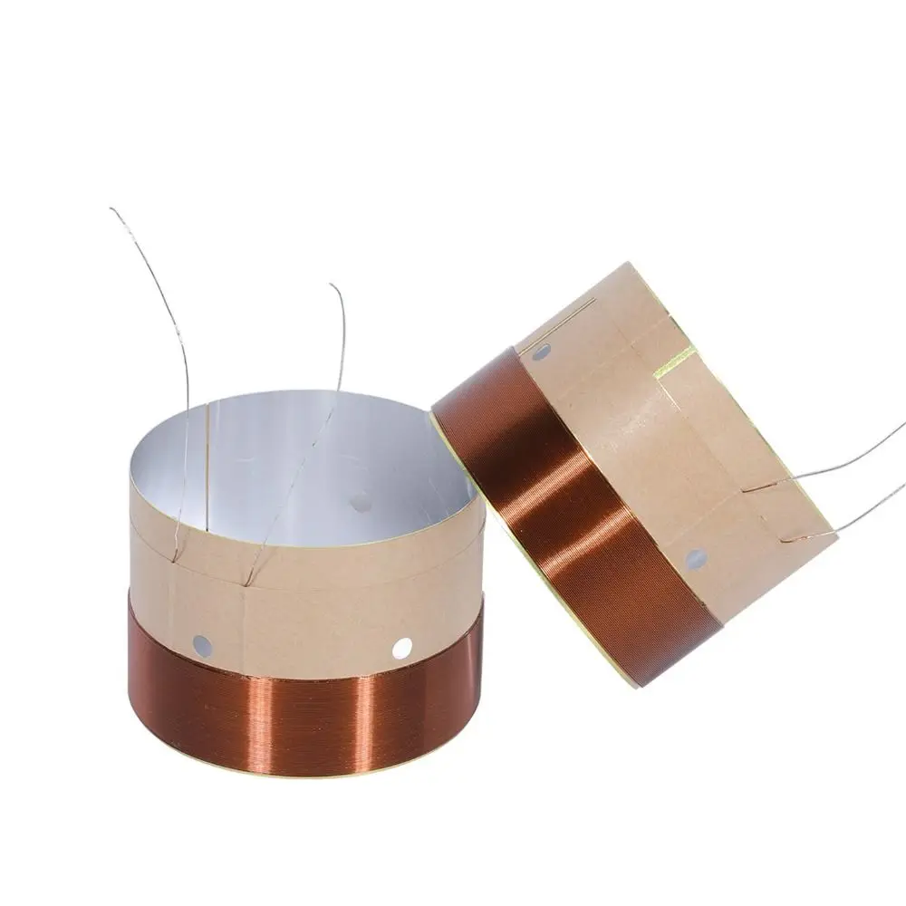 

Repair Accessories 20.5mm~99.5mm Bass Voice Coil 2 Layers White Aluminum Bass Speaker Voice Coil Voice Coil Repair