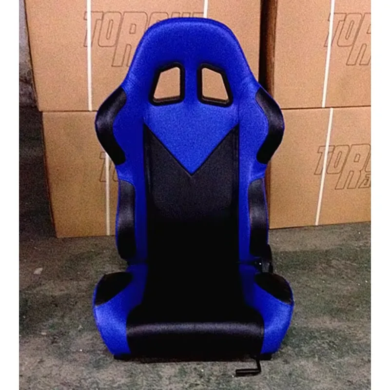 2pcs1036 Universal New Pair PVC Red And Black Car Racing Seats