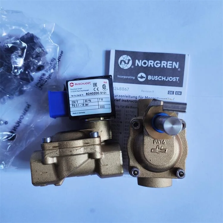 Two-position TWO-way  8240200.9101 for  BUSCHJOST NORGREN Solenoid VALVES