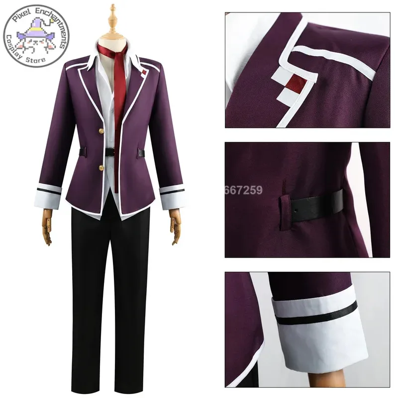 DIABOLIK LOVERS Anime Sakamaki Ayato Cosplay Costume Halloween Vampire Carnaval Party Wig Anime Role Play School Uniforms Outfit