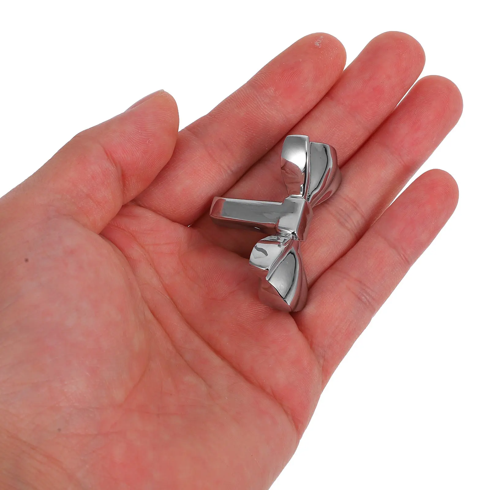 Bow Dresser Knob Brass Vintage Decorative Drawer Pull for Cabinets Wardrobes Shoe Cabinets Easy Install Elegant Bow Shape