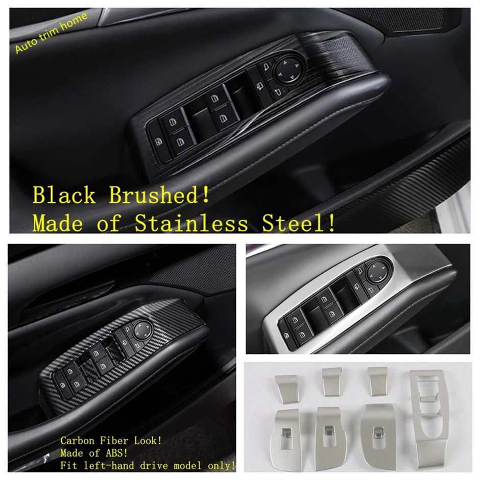 

Inner Door Handle Window Lift Button Switch Control Decoration Panel Cover Trim Fit For Mazda CX-30 2020 - 2024 Accessories