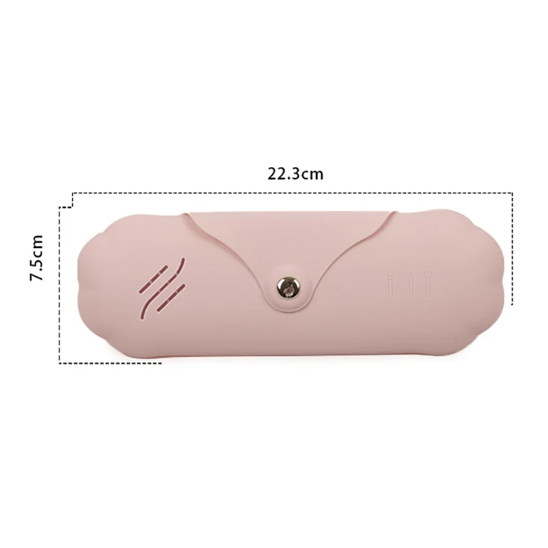 Suporte de escova de maquiagem de viagem, suporte de escova portátil de silicone anti-queda magnético, organizador de ferramentas de maquiagem elegante