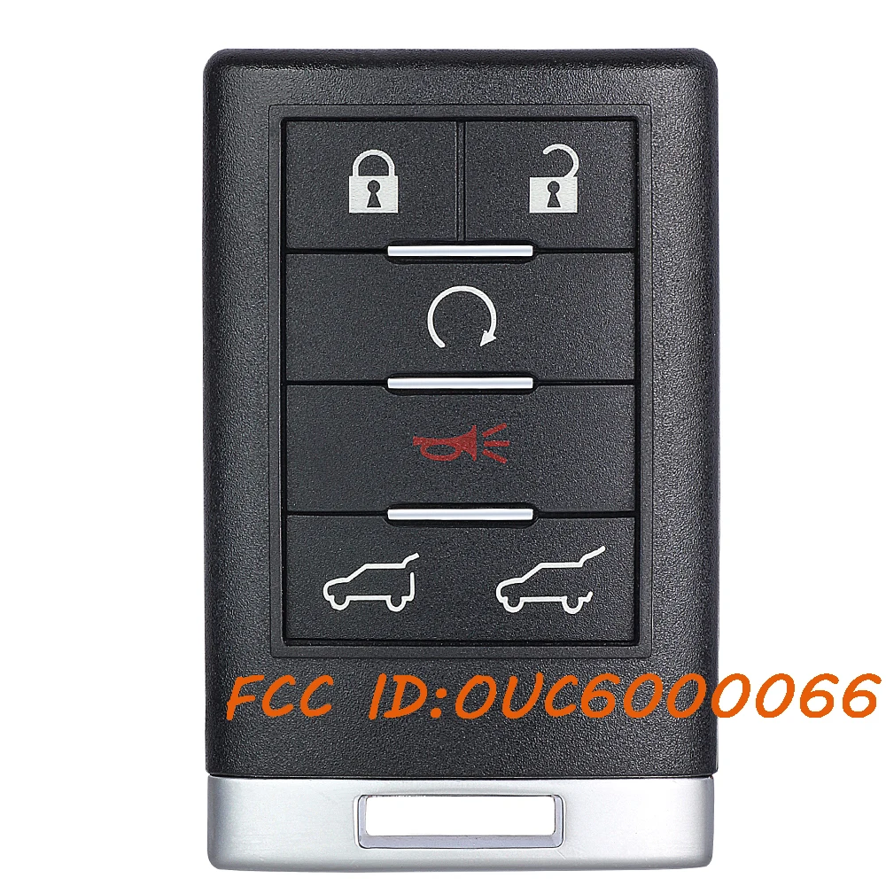 OUC6000066 OUC6000223 for Cadillac CTS DTS Escalade ESV for GMC Yukon 2007-2009 2010 2011 2012 2013 2014 Smart Remote Fob 315MHz