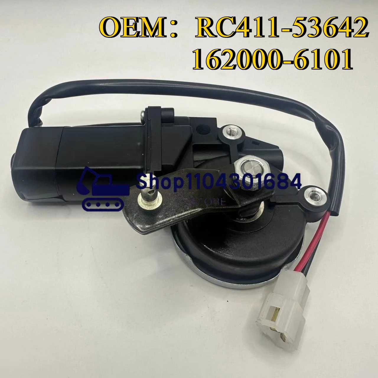 

Kubota Excavator KX155 KX161 KX165 KX181 Governor Motor Engine Control Assembly Accelerator RC411-53642 162000-6101 12V Actuator