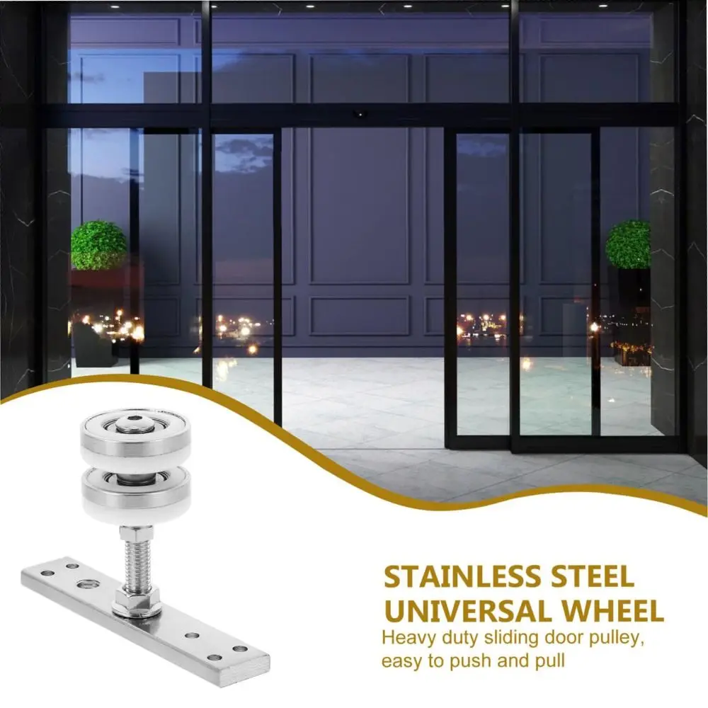 

Heavy Duty Folding Door Pulley Silent Operation High Load-Bearing Hanging Wheel Easy Installation Durable Construction
