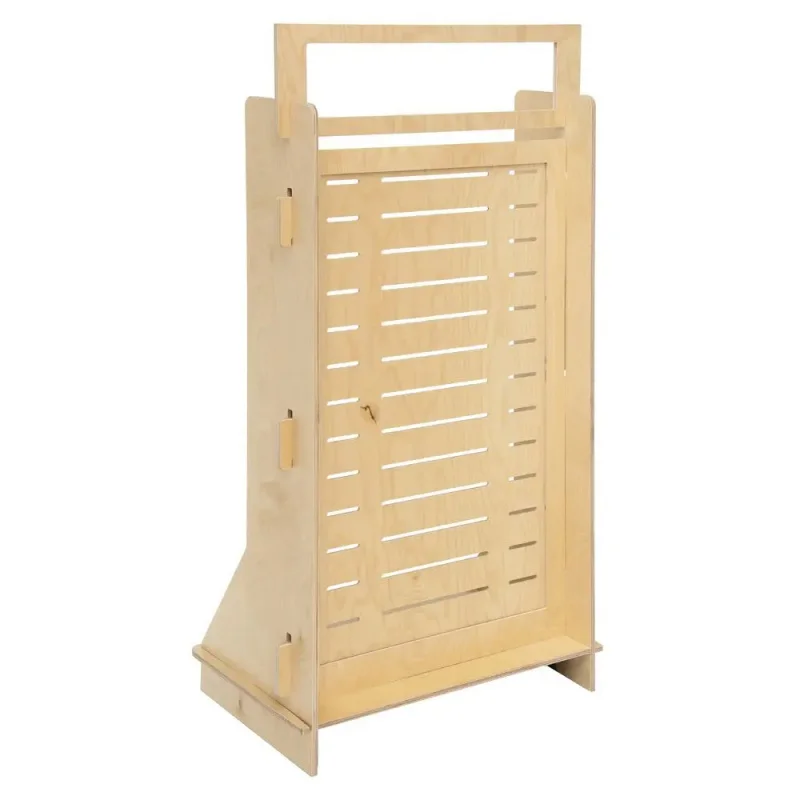 custom.Retail Custom Wooden Display Stand Portable Ready to Assemble Fixture Display Racks Shelves
