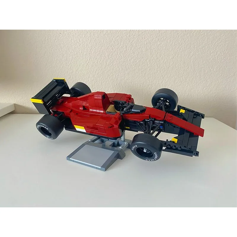 MOC-217823 Formula F1-91 643 Auto sportiva Auto sportiva Building Blocks Modello 804 PartsMOC Creativo Ragazzi Bambini Compleanno Giocattolo Regalo