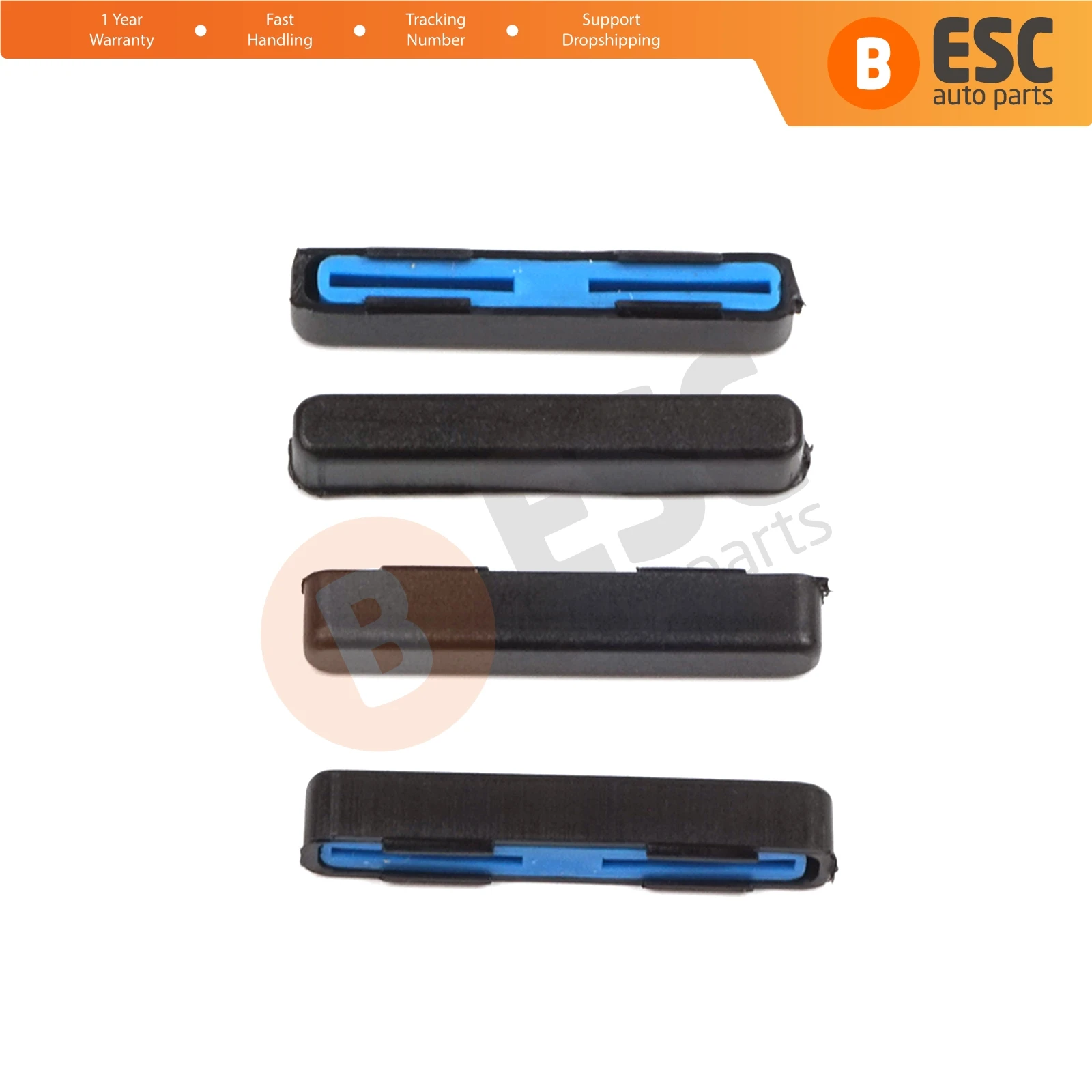 

ESR664 Sunroof Shade Panel Guide Sliding Clips for Mercedes W202 W203 W208 W209 W210 W211 W215 W219 W220 W240 W140