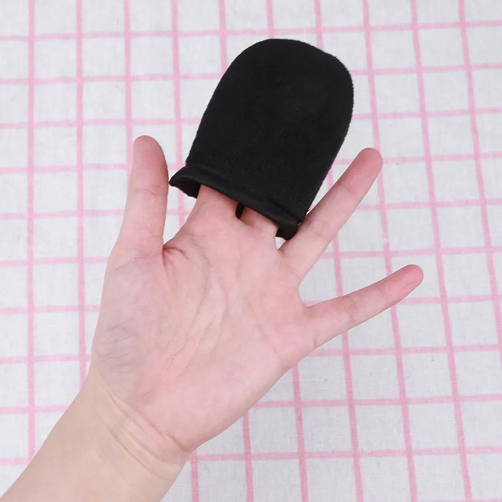 2Pcs Lightweight Sunscreen Gloves Self Tanning Mitt Applicator Soft Flocking Sponge Gloves for Makeup and Spa Non-Bulky Hand