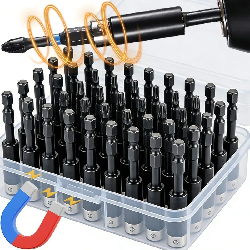 1/10pcs Hexagonal Shank Diamond Drill Bit Multi-functional Magnetic Extended Adapter Holder Screwdriver Bit Changes