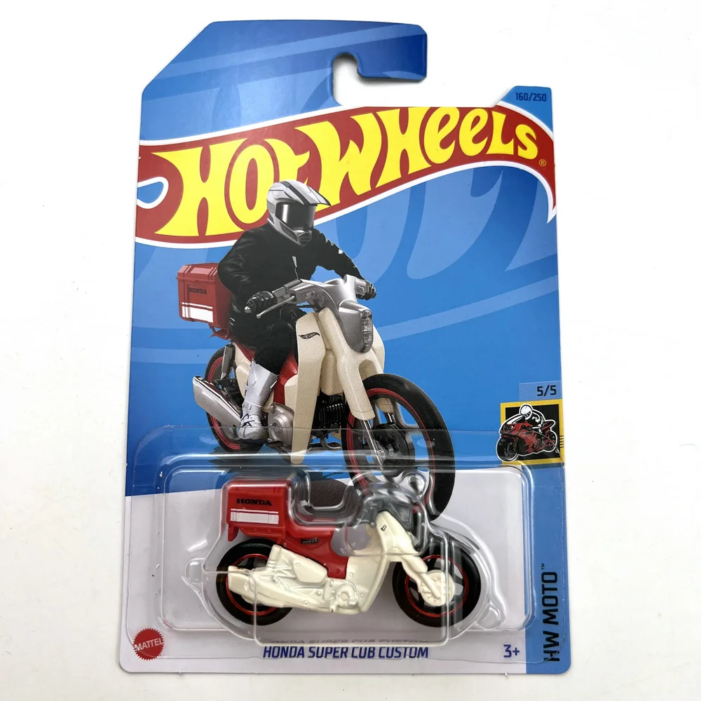 

2023-160 Hot Wheels Cars HONDA SUPER CUB CUSTOM 1/64 Metal Die-cast Model Collection Toy Vehicles