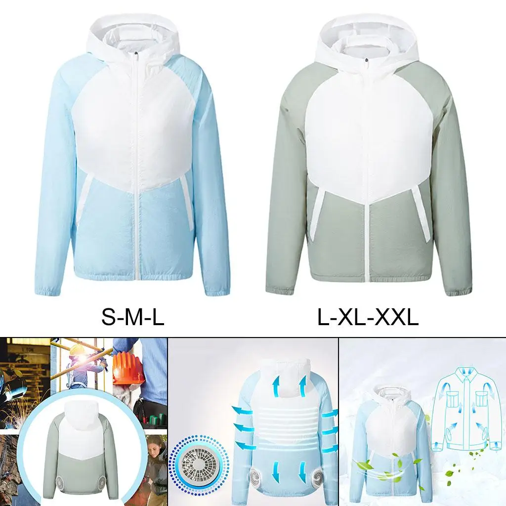 

Летний мужской охлаждающий вентилятор, жилет, охлаждающий жилет для кондиционера, вентилятор