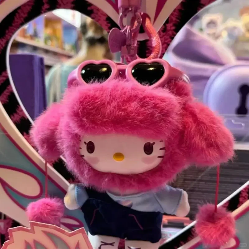 เฮลโล คิตตี้ ป๊อปสตาร์ ตุ๊กตาไวนิลแบบสุ่ม ของเล่นสุดฮิต น่ารัก ใช้เป็นพวงกุญแจ ของตกแต่งกระเป๋า ตุ๊กตาเซอร์ไพรส์ กล่องสุ่ม ของขวัญสำหรับเด็กผู้หญิง
