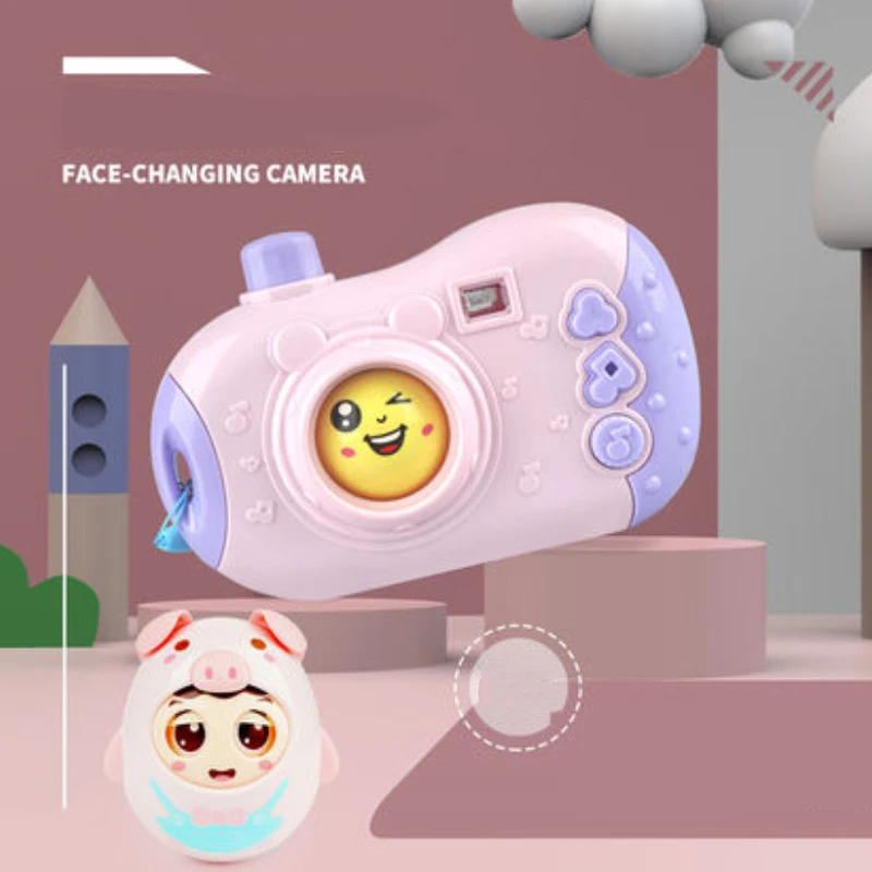 Children Kids Camera Model Educational Toys for Baby Gift Musical Fake Camera Boy Girl Cartoon Story Funny Toy Gift