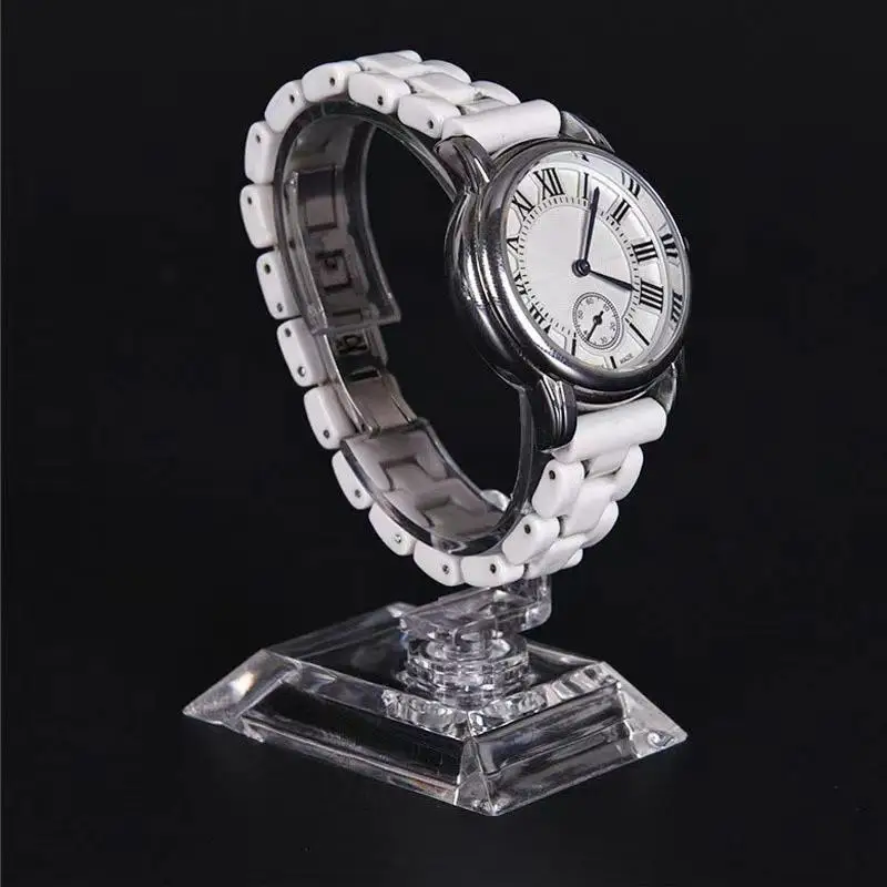 5pcs Watch Display Stand, C Circle Transparent Holder Counter Stand, Watch Bracelet Display Props, Ideal Choice For Gifts