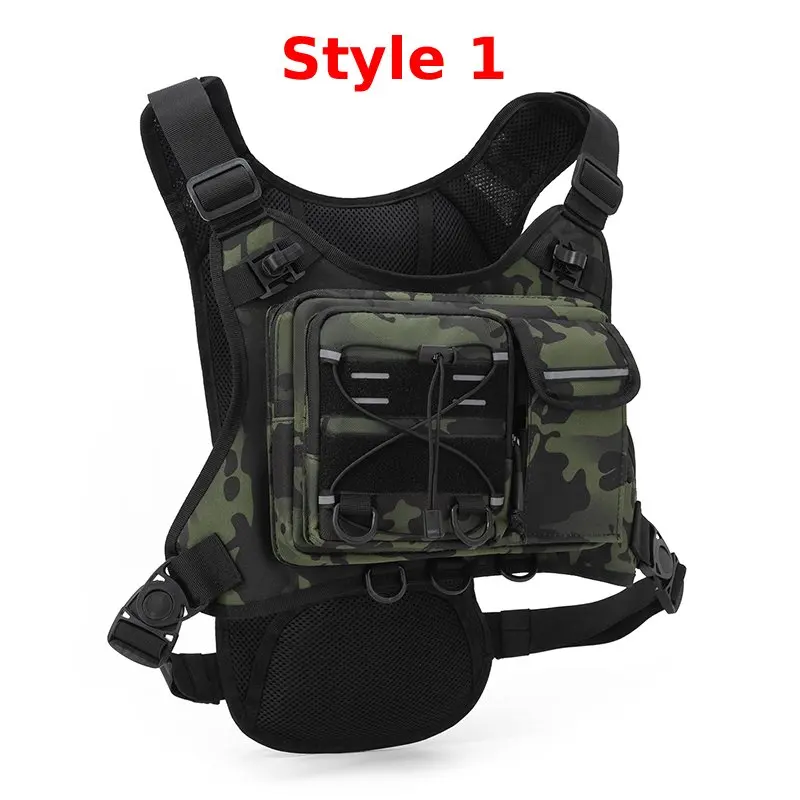 Lauf-Brusttasche Outdoor-Sportweste Rucksack für Wandern Rennen Marathon Tasche Herren Damen Sport Taktische Tasche Camping-Rucksack