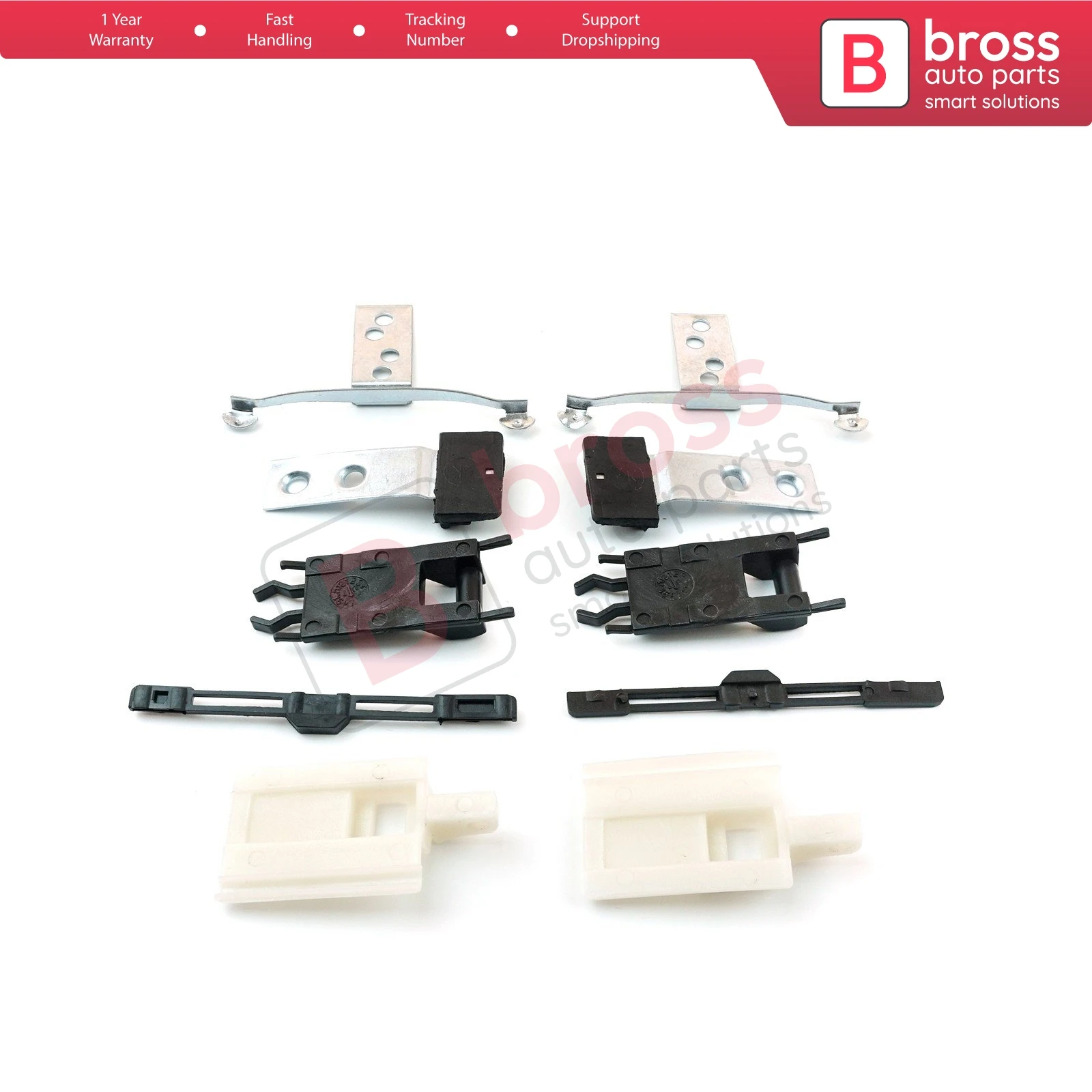 Bross ricambi Auto BSR512 10 parti Set tetto apribile riparazione per BMW E46: 54138246027 1998-2004 spedizione veloce nave dalla turchia