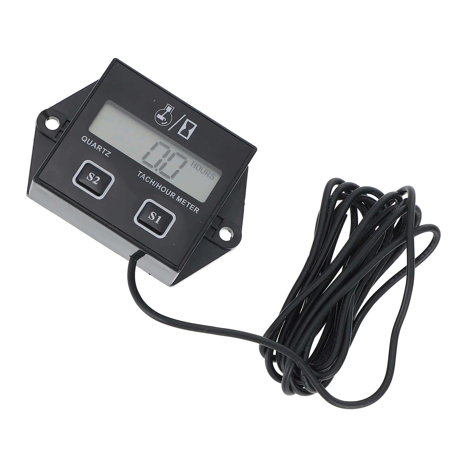 

Engine Timer Tool Small Gasoline Gauge Parts Fittings Digital Accessory Power Supply