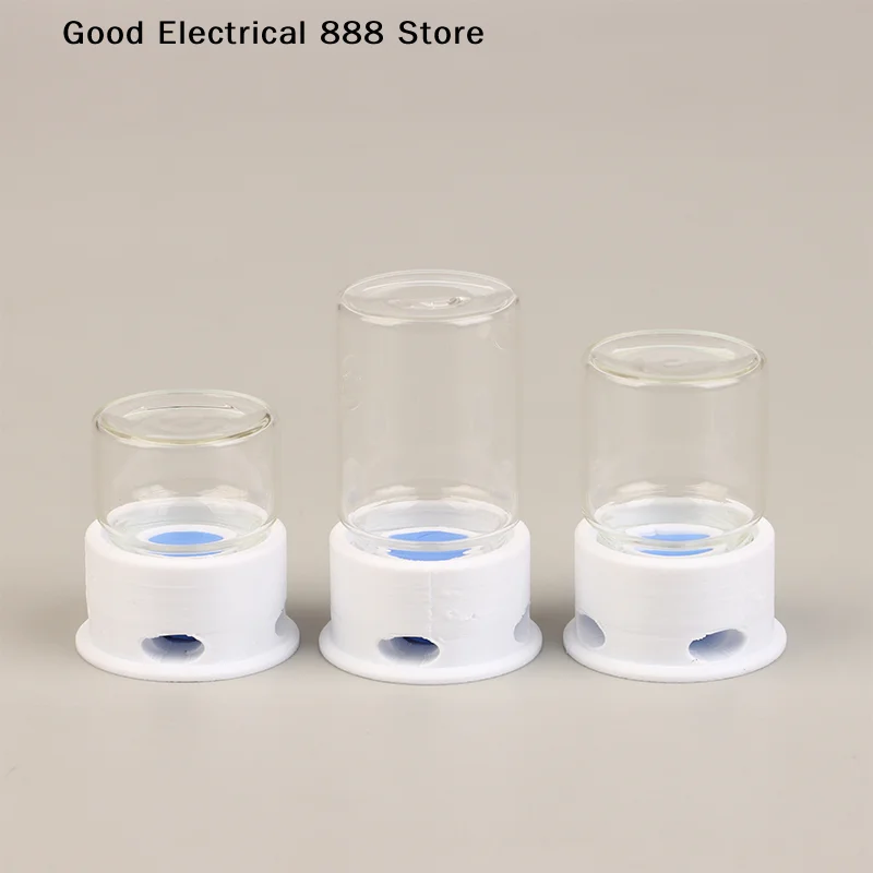 12-20ml Transparent Glass Ant Farm Water Feeder Ant Farm Water Tower Ant Water Feeder Anthil Water Bowl Reptile Water Fountain