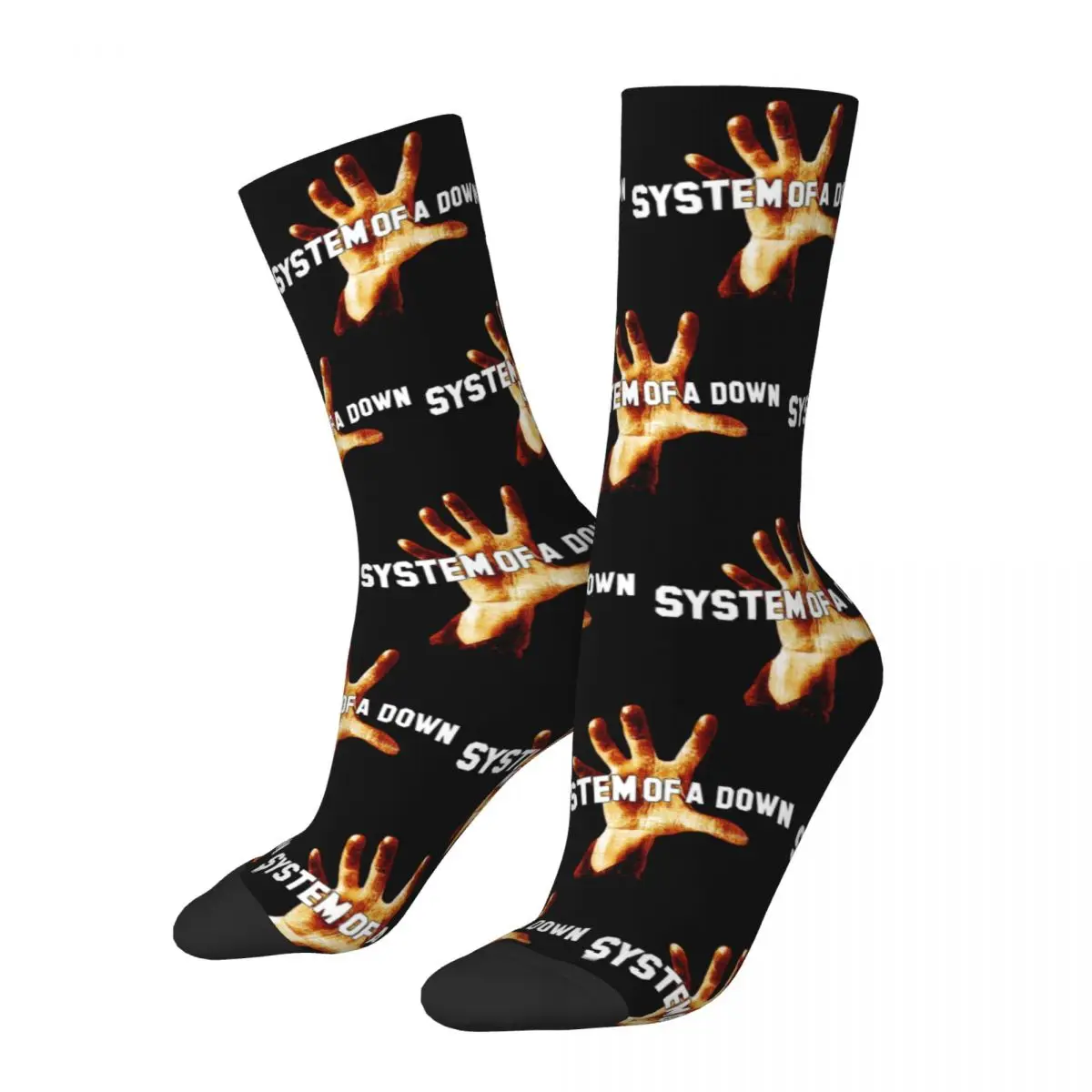 System Of A Down Merch Socks Compression Rock Punk Sport Long Socks Comfortable for Women Men Best Gifts