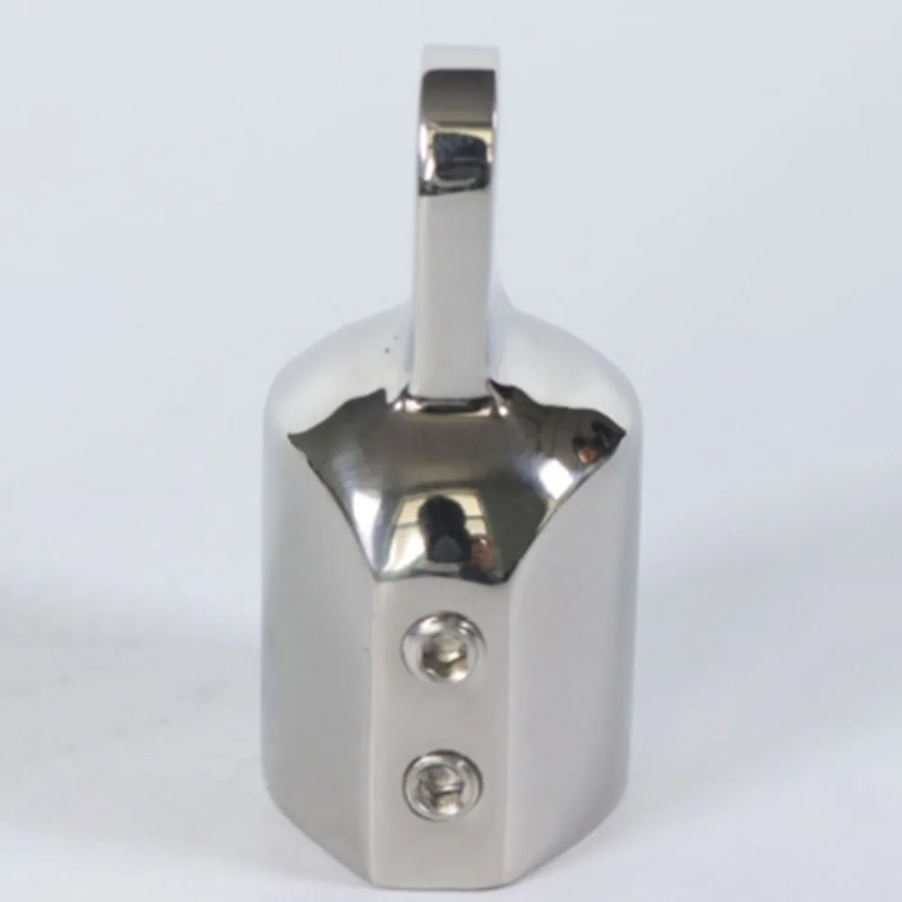 Set of 4 316 Stainless Steel Eye End with Screws Suitable for Bimini Top Frames and Other Marine Tubing Applications