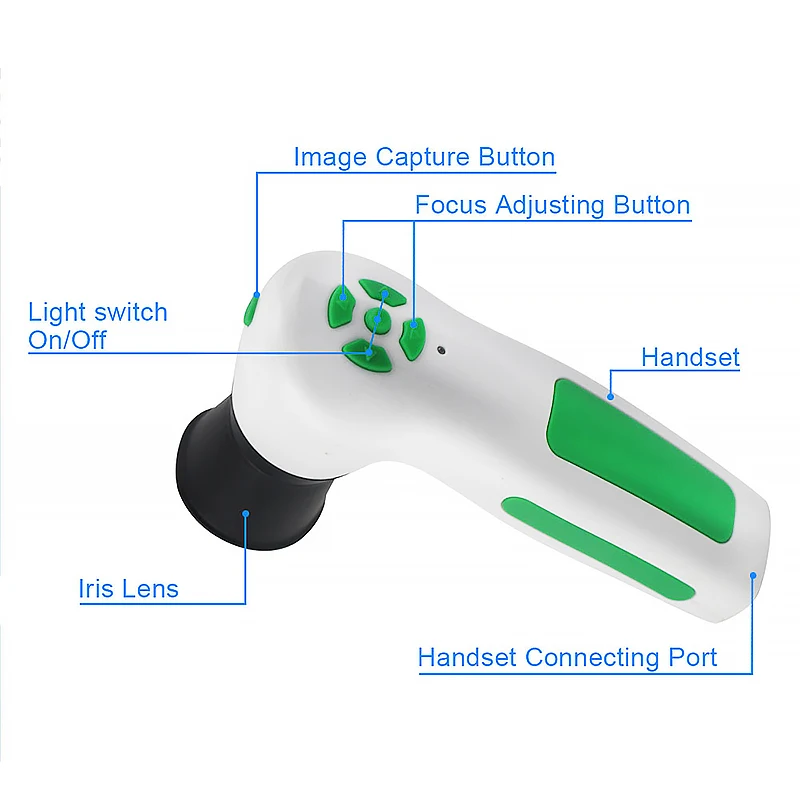 New iridology iris scanner eye test machine with digital camera physical therapy equipments