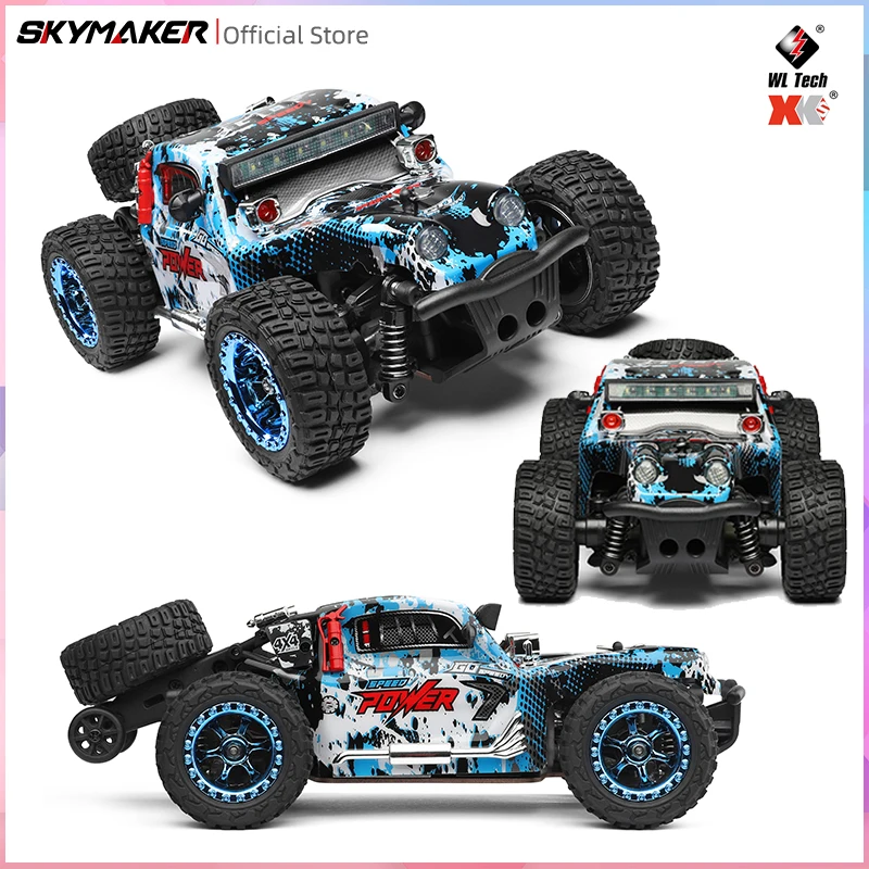 WLtoys 1/28 rc car 284010 284161 4WD Drive Off-Road 2.4G 30KM/H High Speed Alloy Car 1:28 Rally Racing  Car Toys for Kids Gift