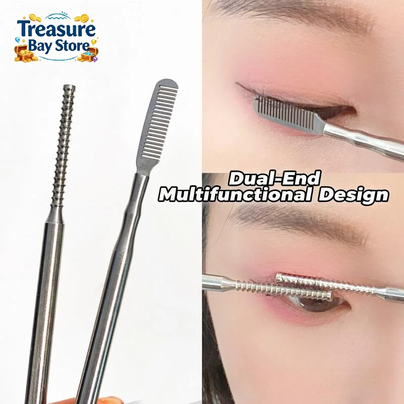 แท่งทำความสะอาดขนตาสแตนเลส ที่ - Eyelash Extension Cleaning บทวิจารณ์และราคา